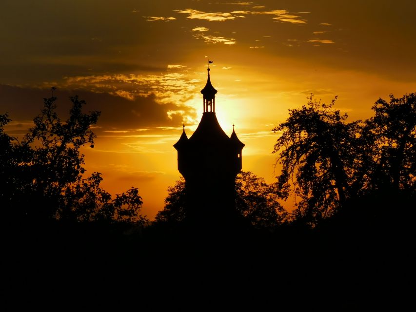 Rothenburg: Private Night Watchman Tour - St. James Church, town hall, and the walls you can actually see