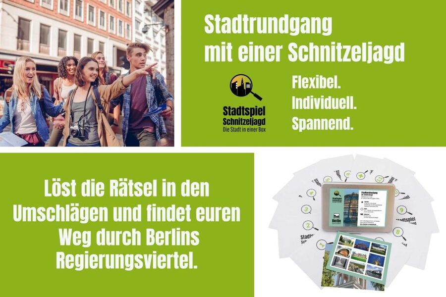 Scavenger Hunt through Berlin's Government District - A Self-Guided Way to Read Berlin’s Government District Like a Puzzle