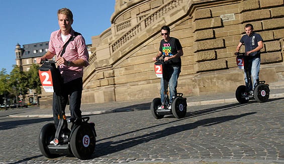 Segway Tour: Old Town Hall, Water Tower & Ehrenhof - The planned route: Ehrenhof to the Wasserturm and back