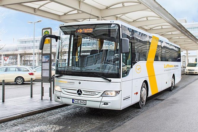 Shared Arrival Transfer: Munich Airport to Munich Central Station - Finding the Lufthansa Express Bus at the airport (this is the make-or-break)