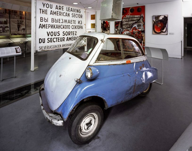 Skip-the-Line: Berlin Wall Museum at Checkpoint Charlie - Original escape artifacts: the stuff that makes the Wall feel concrete