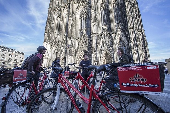 Small-Group Bike Tour of Cologne with Guide - Freitreppe on the Rhine Boulevard, the huge steps and a big viewpoint moment