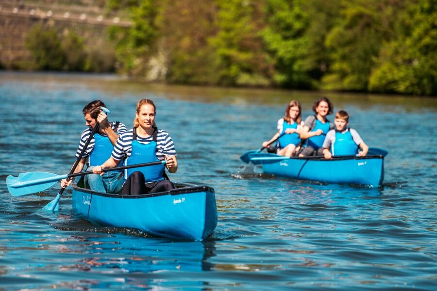 Stuttgart: Canadian Canoe Rental - Getting Started at Riverhouse in Stuttgart Münster