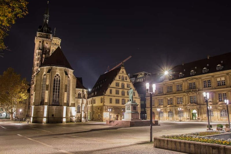 Stuttgart: Guided Ghost Walking Tour - First stop: Stuttgart City Hall and the Stuttgardia vibe