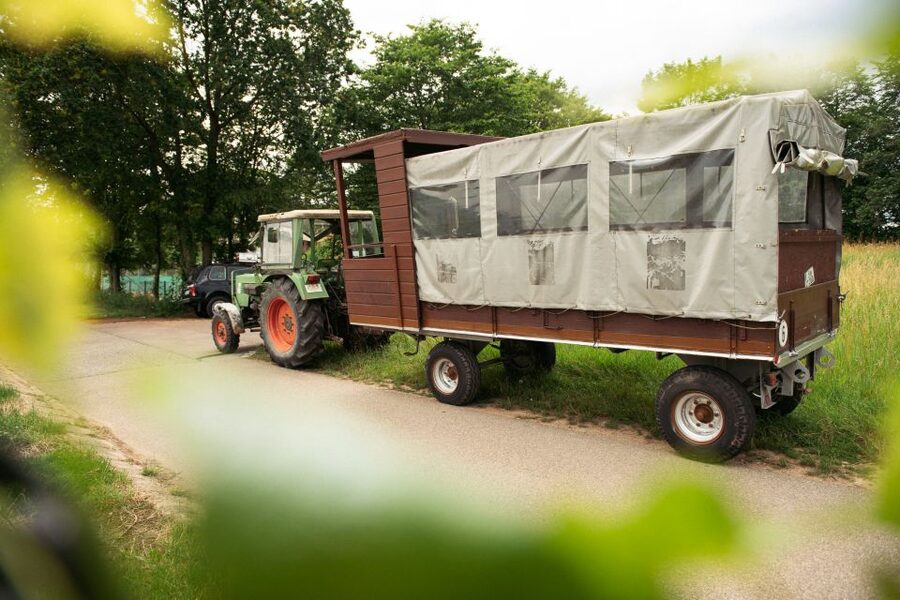 Stuttgart: Vineyard Tour by Covered Wagon - Guides bring the tour to life: Werner and Sascha’s style
