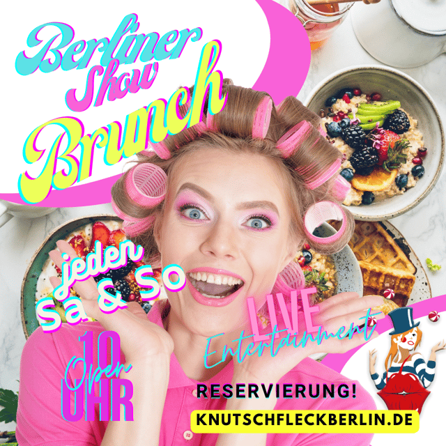 suprise-brunch at adventure restaurant Knutschfleck Berlin - Your 10 am to 3 pm Flow: Breakfast, Stations, and Sweets