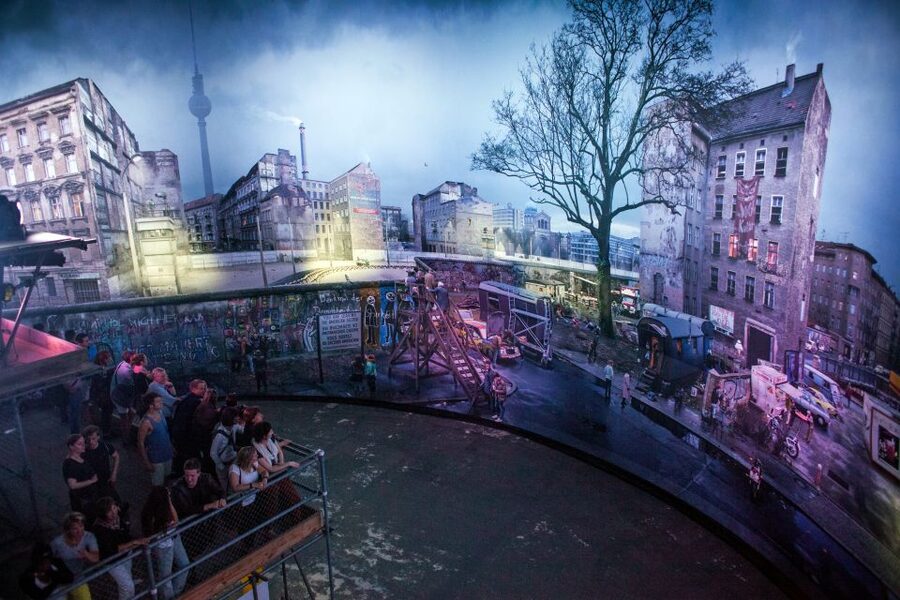 THE WALL: asisi Panorama Berlin Ticket - Pairing It With Checkpoint Charlie and a Quick Walk to a Remaining Wall Section