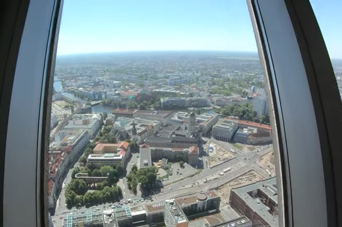 Ticket Admission to Berlin TV Tower - Up top, QR codes, displays, and what to do besides look