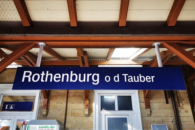 Tour to Rothenburg ob der Tauber from Nuremberg in Spanish - Castillo, jardines y el valle del Tauber: cuando Rothenburg se vuelve mirador