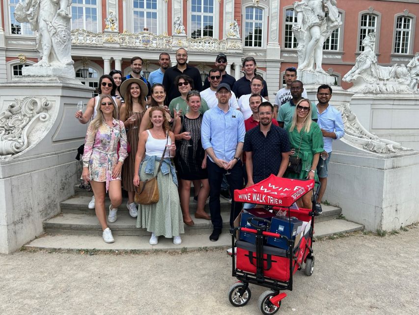 Trier: Guided City Walk with Wine Tasting - Forum Baths Finale, End With Another Roman Stop