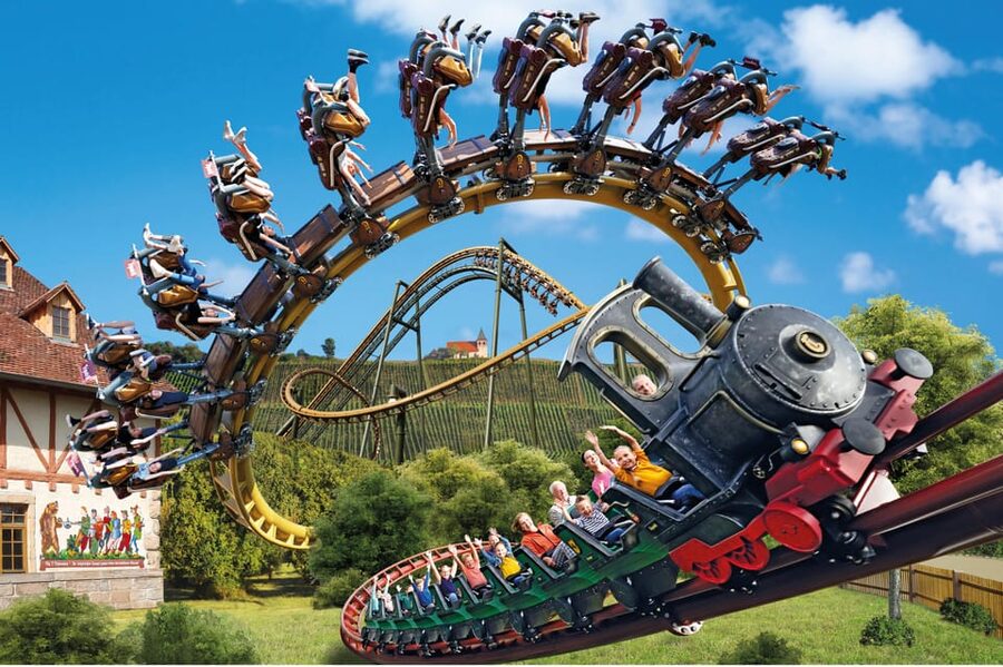Tripsdrill Adventure Park: Entry Ticket - The Coaster Run I’d Do First: Karacho and Mammut