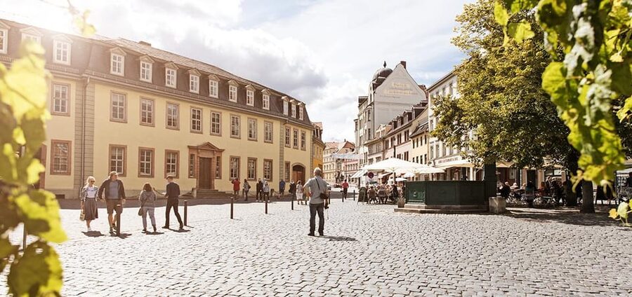 Weimar: Old Town Guided Walking Tour - Democracy Square, then Weimar Republic context you can actually picture