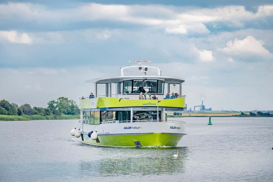 Wismar: Electric Boat Tour past Whale Island with Poel Stop - Key highlights at a glance